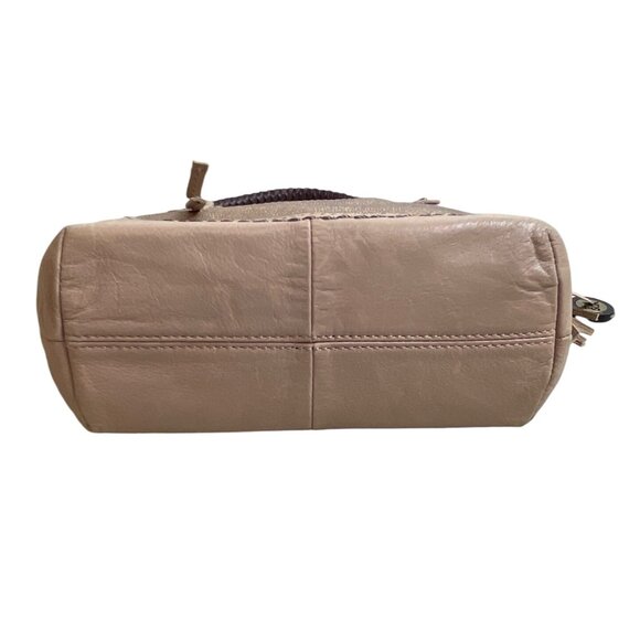 The Sak Women's Indio Leather Mocha Sparkle One Hobo Shoulder Bag Sz M - Picture 8 of 12